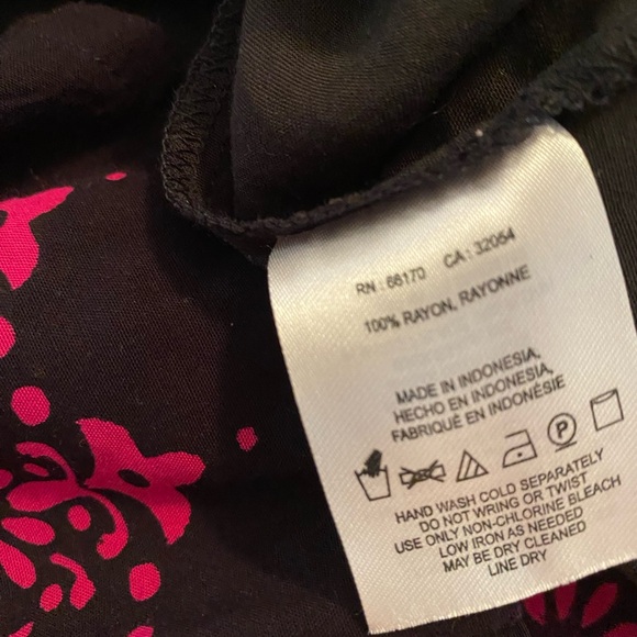 Free People Black and Pink Mini Dress - Picture 5 of 10